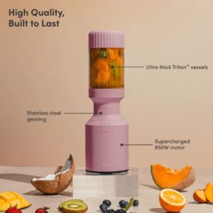 Blenderis Beast® Mighty 850 Plus Lilac, 850W, 785ml, Tritan™, ar salmiņu