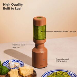 Blenderis Beast® Mighty 850 Plus Terra, 850W, 785ml, Tritan™, ar salmiņu Blenderis Beast® Mighty 850 Plus Terra, 850W, 785ml, Tritan™, ar salmiņu
