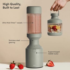 Blenderis Beast® Mega 1200 Plus Sage, 1200W, 1.2l, Tritan™, ar salmiņu
