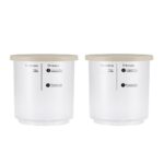 Saldējuma pagatavošanas mašīna Russell Hobbs Chilluxe™ Ice Cream Maker, 800W, 7prog., 2x0.5l