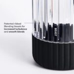 Blenderis Beast® Mighty 850 Core Carbon Black, 850W, 0.64l, Tritan™, ar salmiņu Blenderis Beast® Mighty 850 Core Carbon Black, 850W, 0.64l, Tritan™, ar salmiņu