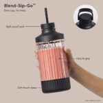 Blenderis Beast® Mega 1200 Plus Sage, 1200W, 1.2l, Tritan™, ar salmiņu