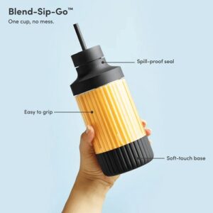 Blenderis Beast® Mighty 850 Core Carbon Black, 850W, 0.64l, Tritan™, ar salmiņu Blenderis Beast® Mighty 850 Core Carbon Black, 850W, 0.64l, Tritan™, ar salmiņu