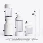 Blenderis Beast® Mighty 850 Plus Cloud White, 850W, 785ml, Tritan™, ar salmiņu Blenderis Beast® Mighty 850 Plus Cloud White, 850W, 785ml, Tritan™, ar salmiņu