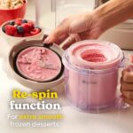 Saldējuma pagatavošanas mašīna Russell Hobbs Chilluxe™ Ice Cream Maker, 800W, 7prog., 2x0.5l