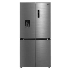 Ledusskapis ar saldētavu Midea Cross Door MDRM632FGD46W, 177.5x83.3cm, NoFrost, Platinum Fresh