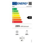 Ledusskapis ar saldētavu Midea Cross Door MDRF632FIE45, 177.5x83.3cm, NoFrost, Platinum Fresh, Dark Inox