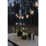 LED āra virtene Konstsmide Clear Globe, 4.5m 10LED, DIM, IP44 LED āra virtene Konstsmide Clear Globe, 4.5m 10LED, DIM, IP44