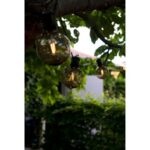 LED āra virtene Konstsmide Clear Globe, 4.5m 10LED, DIM, IP44 LED āra virtene Konstsmide Clear Globe, 4.5m 10LED, DIM, IP44
