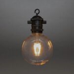 LED āra virtene Konstsmide Clear Globe, 4.5m 10LED, DIM, IP44 LED āra virtene Konstsmide Clear Globe, 4.5m 10LED, DIM, IP44