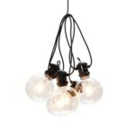 LED āra virtene Konstsmide Clear Globe, 4.5m 10LED, DIM, IP44