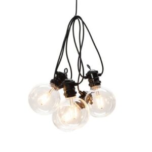 LED āra virtene Konstsmide Clear Globe, 4.5m 10LED, DIM, IP44