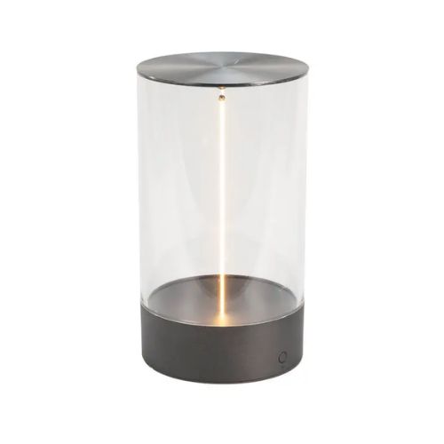 LED galda lampa uzlādējama Konstsmide Edison M, 23cm, 100lm DIM, 2700K, IP54, Anthracite LED galda lampa uzlādējama Konstsmide Edison M, 23cm, 100lm DIM, 2700K, IP54, Anthracite