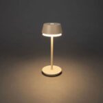 LED galda lampa uzlādējama Konstsmide Lyon, 30cm, 2.5W, 120lm DIM, CCT+RGB, IP54, Sand LED galda lampa uzlādējama Konstsmide Lyon, 30cm, 2.5W, 120lm DIM, CCT+RGB, IP54, Sand
