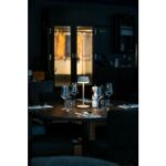 LED galda lampa uzlādējama Konstsmide Lyon, 30cm, 2.5W, 120lm DIM, CCT+RGB, IP54, Sand LED galda lampa uzlādējama Konstsmide Lyon, 30cm, 2.5W, 120lm DIM, CCT+RGB, IP54, Sand