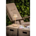LED galda lampa uzlādējama Konstsmide Lyon, 30cm, 2.5W, 120lm DIM, CCT+RGB, IP54, Sand LED galda lampa uzlādējama Konstsmide Lyon, 30cm, 2.5W, 120lm DIM, CCT+RGB, IP54, Sand