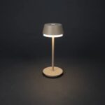 LED galda lampa uzlādējama Konstsmide Lyon, 30cm, 2.5W, 120lm DIM, CCT+RGB, IP54, Sand LED galda lampa uzlādējama Konstsmide Lyon, 30cm, 2.5W, 120lm DIM, CCT+RGB, IP54, Sand