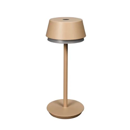 LED galda lampa uzlādējama Konstsmide Lyon, 30cm, 2.5W, 120lm DIM, CCT+RGB, IP54, Sand LED galda lampa uzlādējama Konstsmide Lyon, 30cm, 2.5W, 120lm DIM, CCT+RGB, IP54, Sand