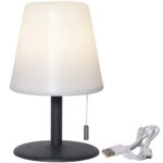 Uzlādējama LED galda lampa Star Trading Kreta, 27cm, 1x18650Li-Ion, IP44