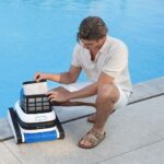 Bezvadu baseina tīrīšanas robots Ecovacs ULTRAMARINE P1, 18200l/h, SmartNavi, 4600mAh