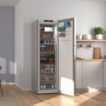 Vertikālā saldētava Bosch Serie 4 GSN36VLDG, 186.2x59.5cm, XXL, Total No Frost, 30dB, Stainless Steel look
