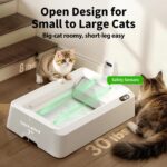 Pašattīrošā kaķu tualete PETKIT Purobot Crystal Duo with Camera P9905, 30dienām, ar aplikāciju