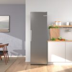 Vertikālā saldētava Bosch Serie 4 GSN36VIDG, 186.2x59.5cm, XXL, Total No Frost, 30dB, Brushed Steel
