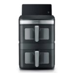 Karstā gaisa friteris CASO AirFry DuoTower Double, 2800W, 2x6.2l, 10prog., PFAS‐free Karstā gaisa friteris CASO AirFry DuoTower Double, 2800W, 2x6.2l, 10prog., PFAS‐free
