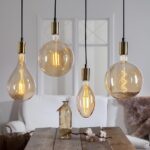 Dekoratīvā LED spuldze Star Trading Industrial Vintage, E27, G200, 130lm DIM, 2100K, IP20