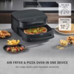 Karstā gaisa friteris CASO AirFry&PizzaChef, 2850W, 6l, 11prog., PFAS‐free, 30cm Ø Picai Karstā gaisa friteris CASO AirFry&PizzaChef, 2850W, 6l, 11prog., PFAS‐free, 30cm Ø Picai