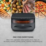 Karstā gaisa friteris CASO AirFry&PizzaChef, 2850W, 6l, 11prog., PFAS‐free, 30cm Ø Picai Karstā gaisa friteris CASO AirFry&PizzaChef, 2850W, 6l, 11prog., PFAS‐free, 30cm Ø Picai