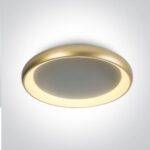 LED griestu gaismeklis One Light The LED Decorative Plafo 62144N/BGL/W, 61cm, 50W, 4250lm, 3000K, IP20 LED griestu gaismeklis One Light The LED Decorative Plafo 62144N/BGL/W, 61cm, 50W, 4250lm, 3000K, IP20