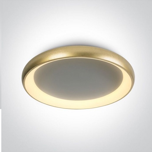 LED griestu gaismeklis One Light The LED Decorative Plafo 62144N/BGL/W, 61cm, 50W, 4250lm, 3000K, IP20 LED griestu gaismeklis One Light The LED Decorative Plafo 62144N/BGL/W, 61cm, 50W, 4250lm, 3000K, IP20