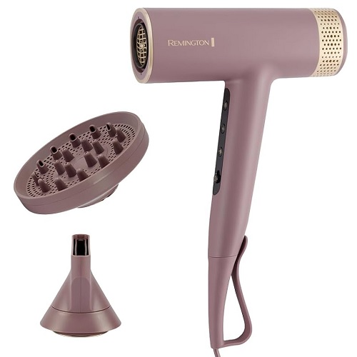 Matu fēns Remington AIRvive™ Digital Hair Dryer, 1350W, Ionic Anti-Frizz, ar piederumiem Matu fēns Remington AIRvive™ Digital Hair Dryer, 1350W, Ionic Anti-Frizz, ar piederumiem