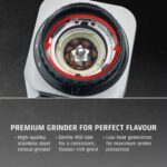 Elektriskās kafijas dzirnaviņas CASO BaristaChef Inox, 150W, 250g, 450rpm., 48 režīmi