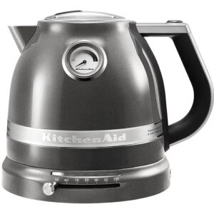 Elektriskā tējkanna ar regulējamu temp. KitchenAid Artisan Medallion Silver, 2400W, 1.5l, 50-100 °C