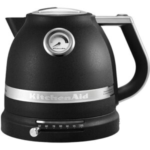 Elektriskā tējkanna ar regulējamu temp. KitchenAid Artisan Cast Iron Black, 2400W, 1.5l, 50-100 °C