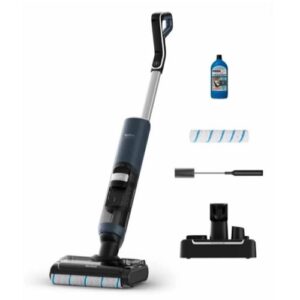 Bezvadu putekļu sūcējs ar mazgāšanu Tefal X-Clean 5 Pro 2in1 GF5436F4, 250W, 20000Pa, 180°