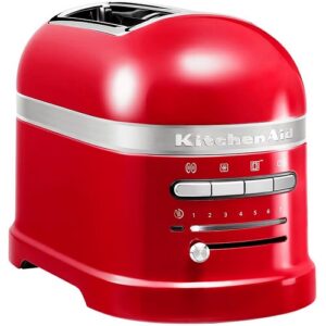 Grauzdiņu tosteris KitchenAid Artisan 2-slice Empire Red, 1250W, 5KMT2204EER