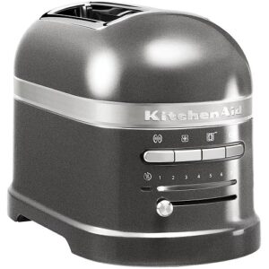 Grauzdiņu tosteris KitchenAid Artisan 2-slice Medallion Silver, 1250W, 5KMT2204EMS