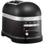 Grauzdiņu tosteris KitchenAid Artisan 2-slice Cast Iron Black, 1250W, 5KMT2204EBK
