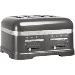 Grauzdiņu tosteris KitchenAid Artisan 4-slice Medallion Silver, 2500W, 5KMT4205EMS