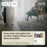 Viedais gaisa attīrītājs Mill Silent Pro Air Purifier APSILENT, <115m2, 565 m3/h, True HEPA13