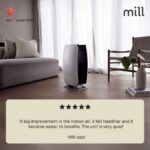Viedais gaisa attīrītājs Mill Silent Pro Air Purifier APSILENT, <115m2, 565 m3/h, True HEPA13