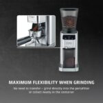 Elektriskās kafijas dzirnaviņas CASO BaristaChef Inox, 150W, 250g, 450rpm., 48 režīmi