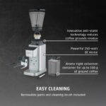 Elektriskās kafijas dzirnaviņas CASO BaristaChef Inox, 150W, 250g, 450rpm., 48 režīmi