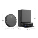 Putekļu sūcējs Robots Ecovacs DEEBOT T90S PRO OMNI BLACK, 40000Pa, PowerBoost Charging, ZeroTangle 4.0