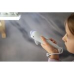 Uzlādējams LED lukturis delfīns Star Trading Flashlight LED Luz, 29cm, USB-C, Silikona