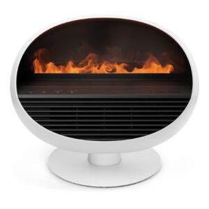 Keramiskais sildītājs ar kamīna efektu un aroma difuzoru Stadler Form Erik, 1500W, 20m², 3in1, ar pulti