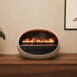 Keramiskais sildītājs ar kamīna efektu un aroma difuzoru Stadler Form Erik, 1500W, 20m², 3in1, ar pulti